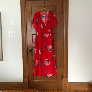 A New Day maxi wrap dress